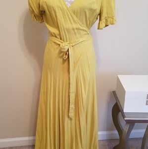 Wrap Around Maxi Dress